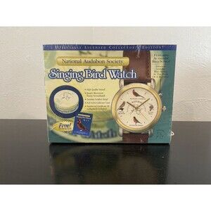 Audubon National Society Singing Bird Watch (New Sealed)